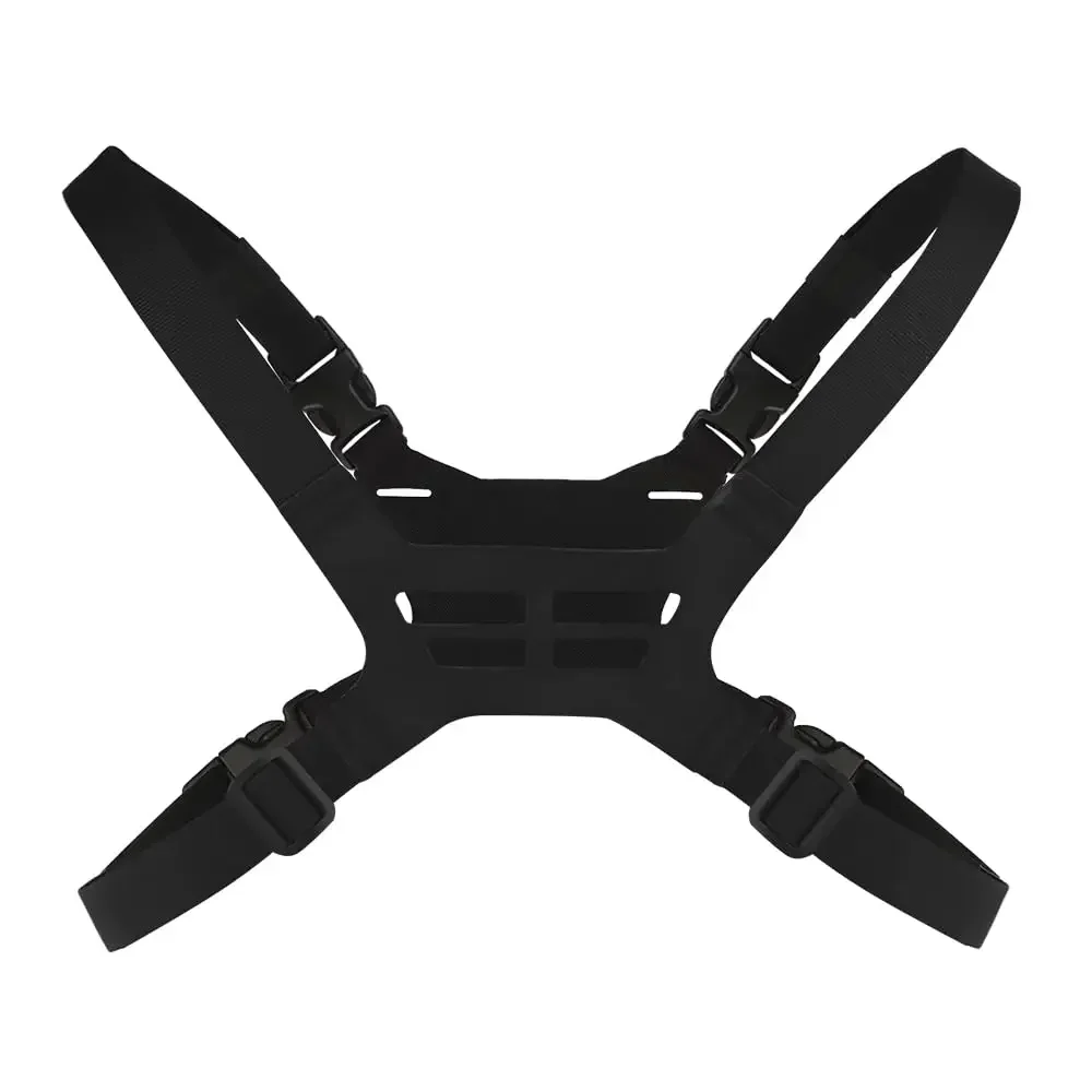 Tactical Harness Strap Mobile Phone Chest Mount Cellphone Navigation Holder Fixing Outdoor Sport Hunting Telephone Accessories