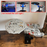 777PCS Midi-Scale Model MOC USS Enterprise D NCC-1701-D Building Blocks DIY Assemble Bricks Educational Bricks Toys Gifts