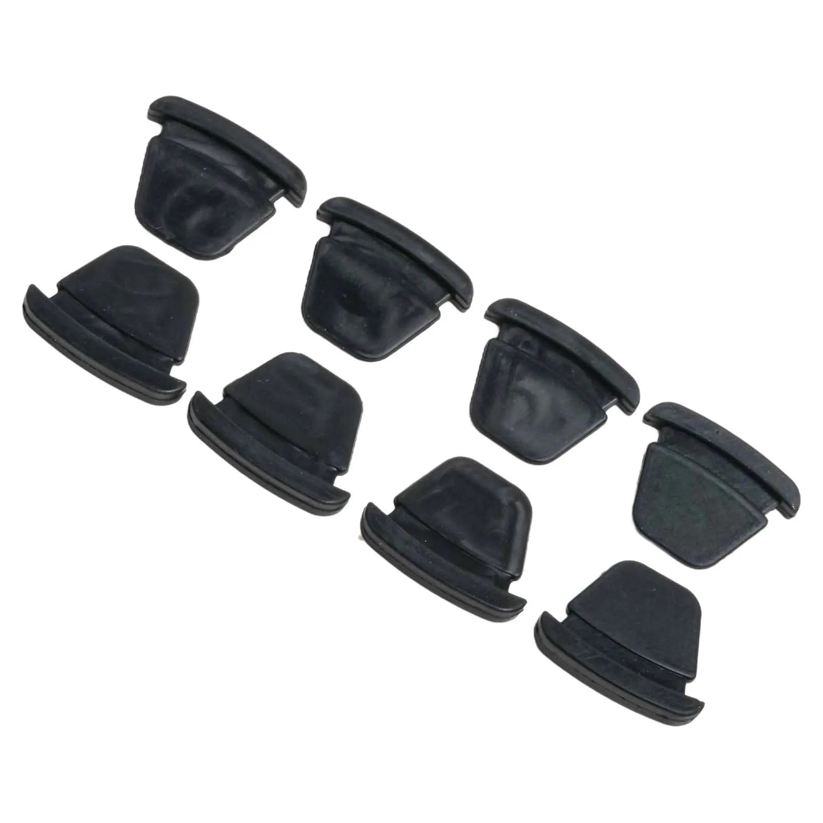 Cup Holder Replacement Flaps Made of Rubber Compatible with For Chevy For Silverado '00 '06 Set of Eight Pieces