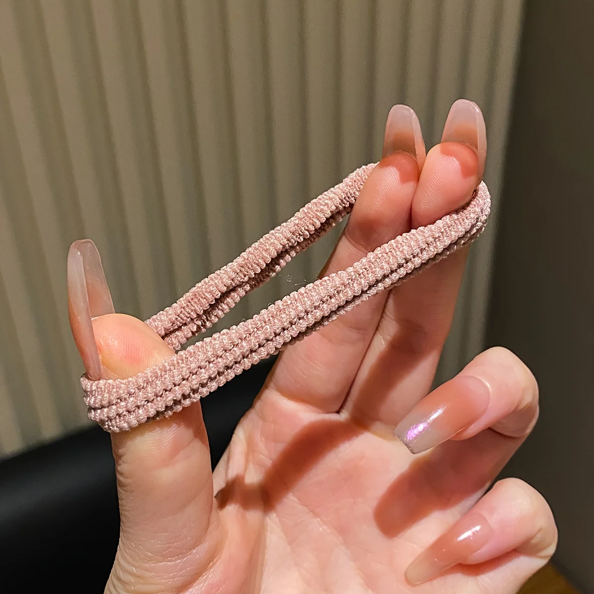 Colorful Elastic Headband Suitable For High-Quality Hairbands For Girls Minimalist Sporty Hair Accessories image 5