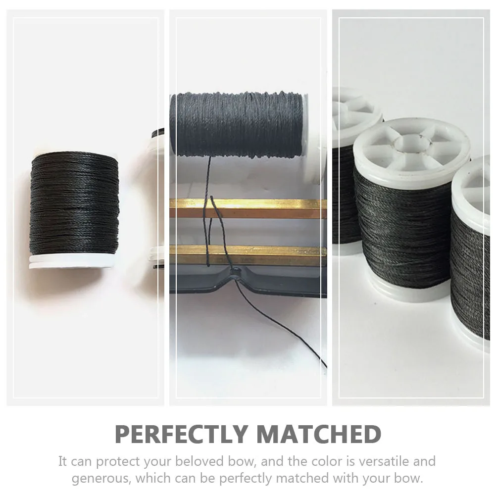 

1 Roll String Protector Bowstring Serving Thread High Toughness Lightweight Protective String Aid for Recurve and