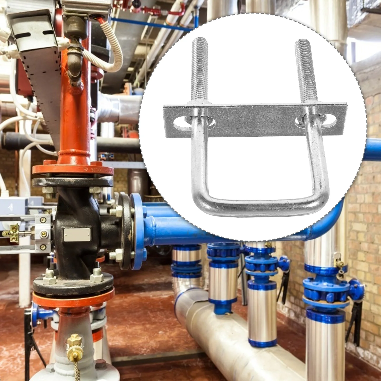 

Square U Bolt Galvanized Steel High Shape Bolt for Trailer Boat Pipe Fastener Brackets Hardware Clamps