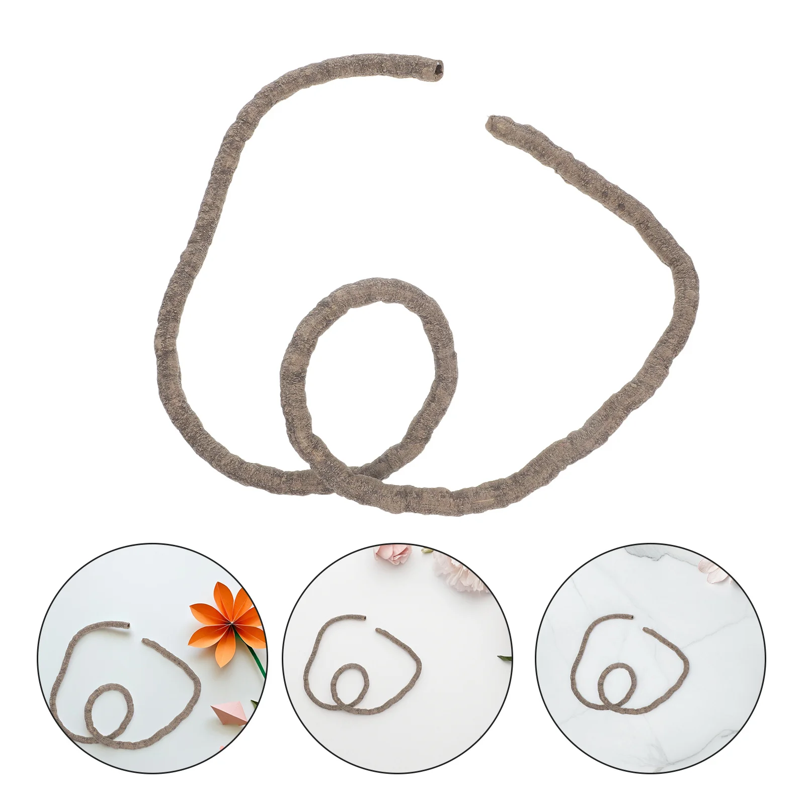 Vine trepador Artificial realista, 10mm x 100cm, decoración de tanque de reptiles, enredaderas de jungla, plantas de imitación para hábitat de mascotas, vid simulada