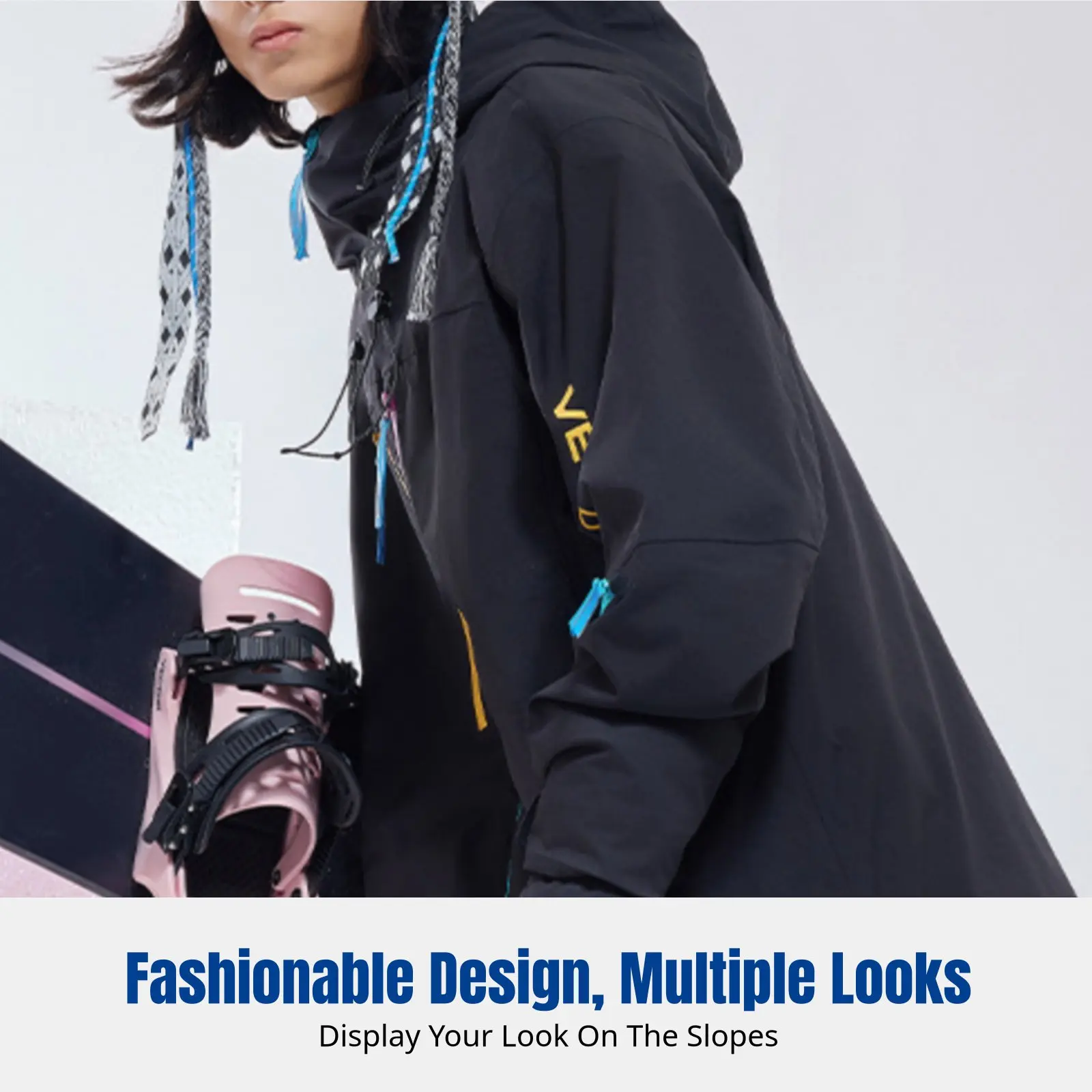 

Лыжная верхняя одежда, водонепроницаемая и ветрозащитная, утепленная зимняя куртка, унисекс, снаряжение для сноубординга, стильный дизайн