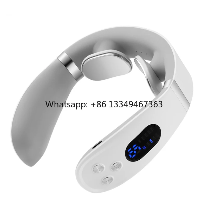 

2024 Hot Sale Deep Muscle Cervical Massage Wireless Electric Neck Massager