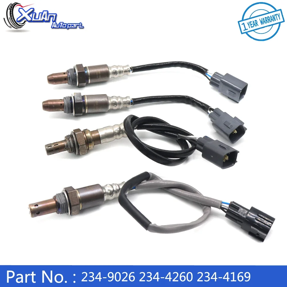 

XUAN Up+Downstream Air Fuel Ratio Lambda O2 Oxygen Sensor 234-9026 234-4260 234-4169 for Toyota Land Cruiser Lexus LX570 5.7L V8