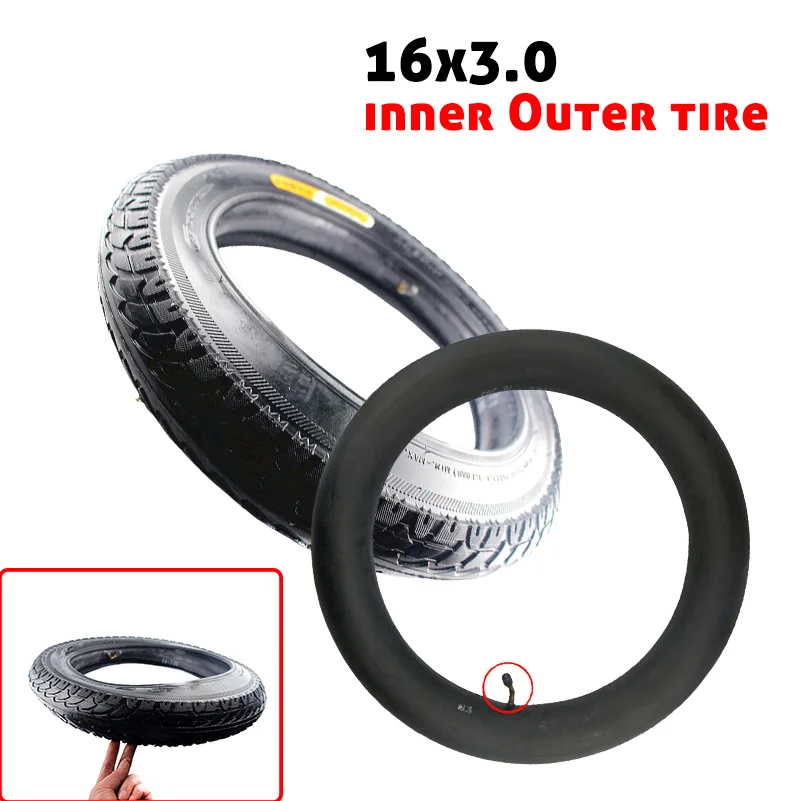 AliExpress scxjwt Electric bicycle tires 16x3.0 inch Electric Bicycle tire with good quality bike tyre whole sale use