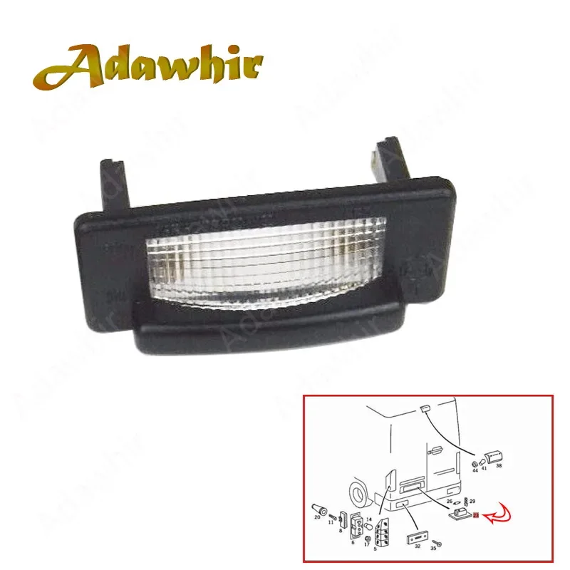 Car License Plate Lamp Light for Mercedes Benz Sprinter  VW LT 95-06 Dodge Sprinter Freight Liner Sprinter 9018200156 2D0943021A