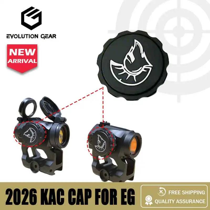 Tapa batería KAC para mira punto rojo – Compatible Evolution Gear Aim - imagen 5