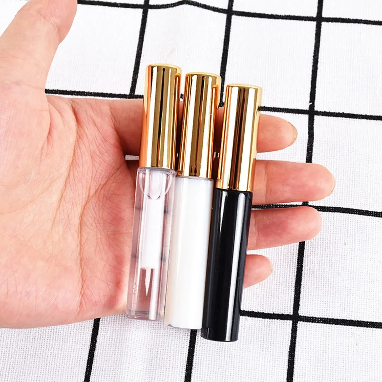 5Ml Valse Wimperlijm Sneldrogende Zelfklevende Valse Wimper Waterdicht Transparant Duurzaam Gereedschap Lijm Cosmetische Wimper