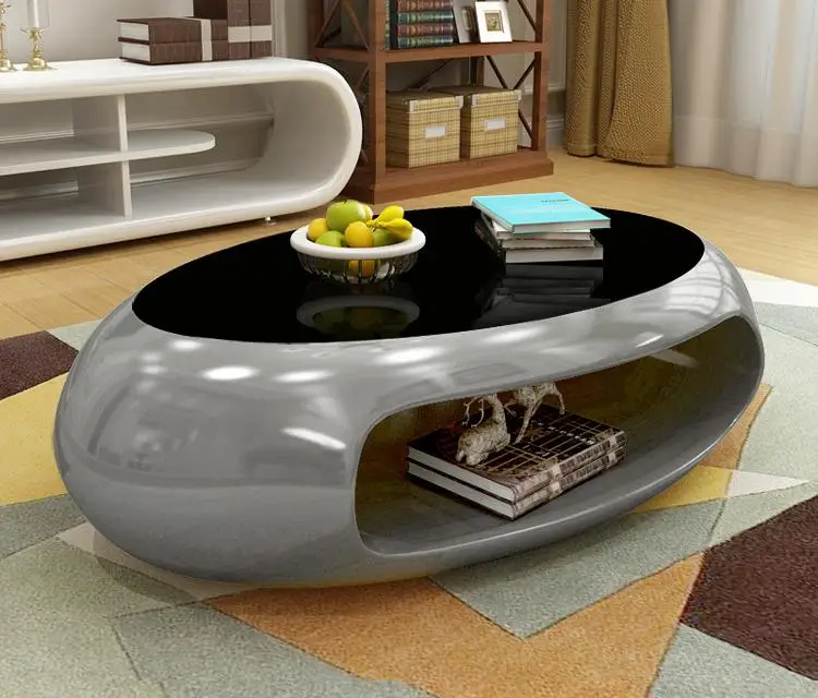#Modern Living Room Bedroom Combination TV Stand Coffee Table Set White Luxury Slate Top TV Cabinet