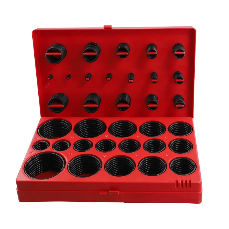 

419PCS Set Universal O-Ring Assortment 32 Size Nitrile Rubber Ring Seal Asket For Plumbing Automotive Faucet Repair Part