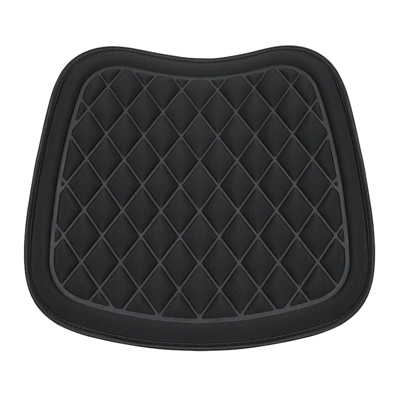 Four season universal semi enclosed car seat cushion, anti slip and comfortable rear seat cushion cover, three piece set for sma