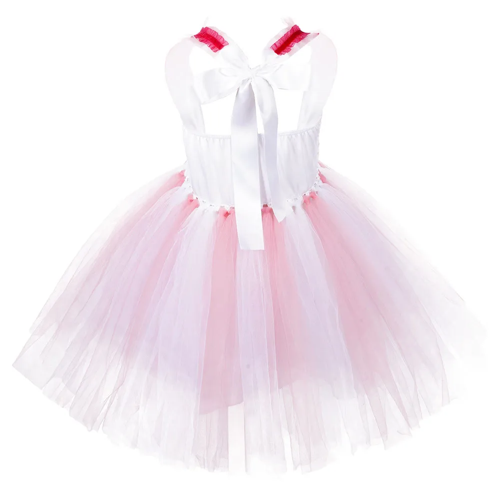 Fantasia Cosplay de coelho para meninas, saia Tutu fantasia para coelhinho da Páscoa, vestido de princesa disfarçado, roupas infantis