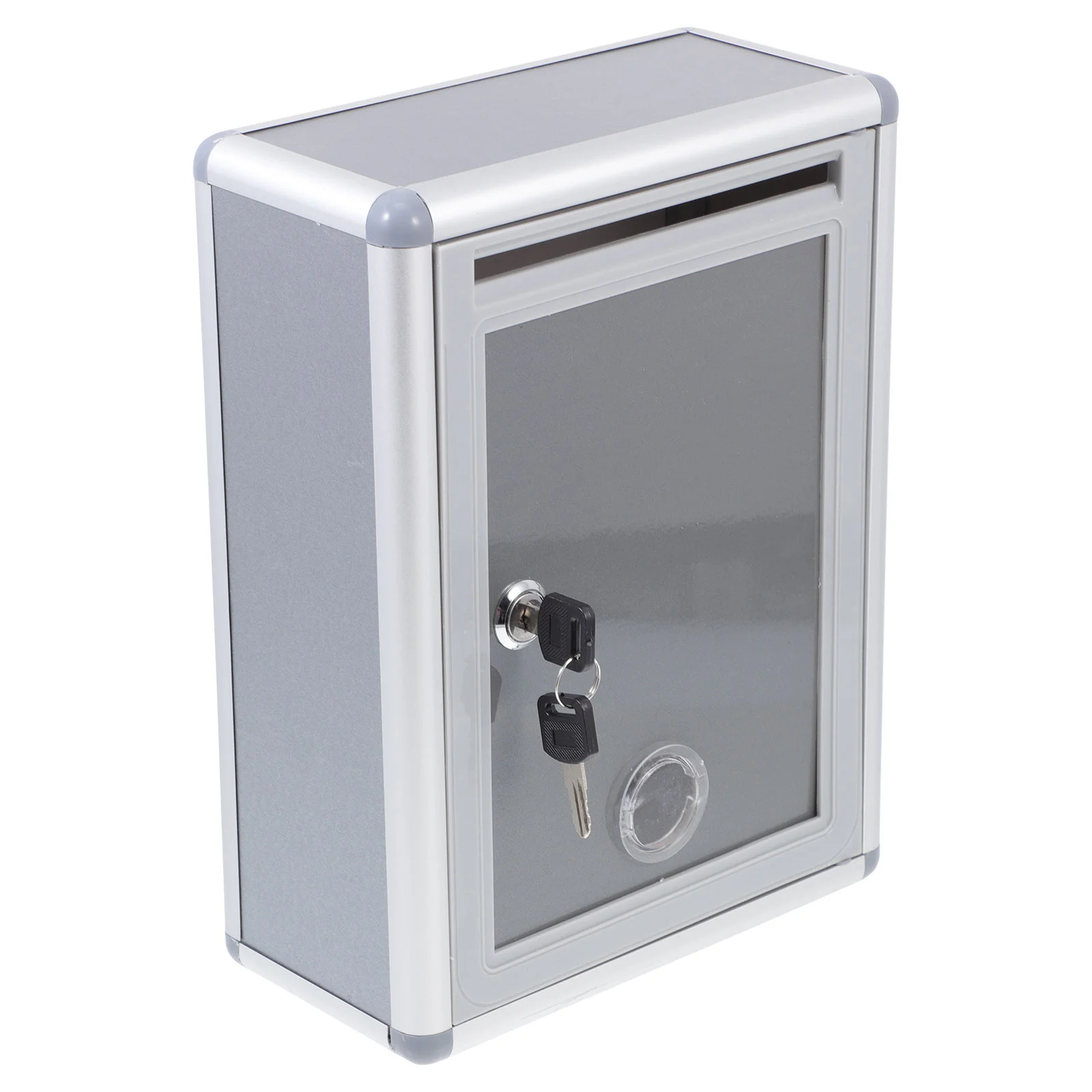 Suggestion Box Office Supplies Wall Mounted Mailbox Metal Letter Storage Container Aluminum Alloy Large Safe