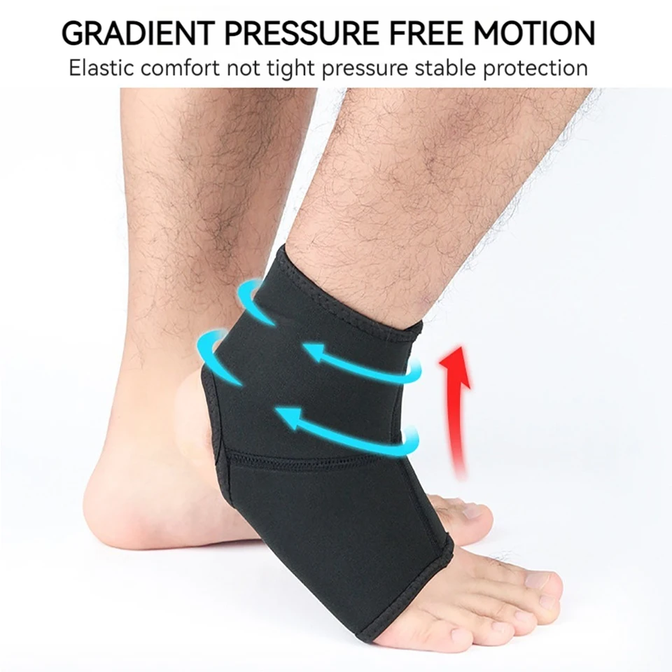 1Pcs High Elastic Sports Ankle Brace Protect Sports Ankle Safety Support For Running Basketball Tobillera Deportiva Men Women