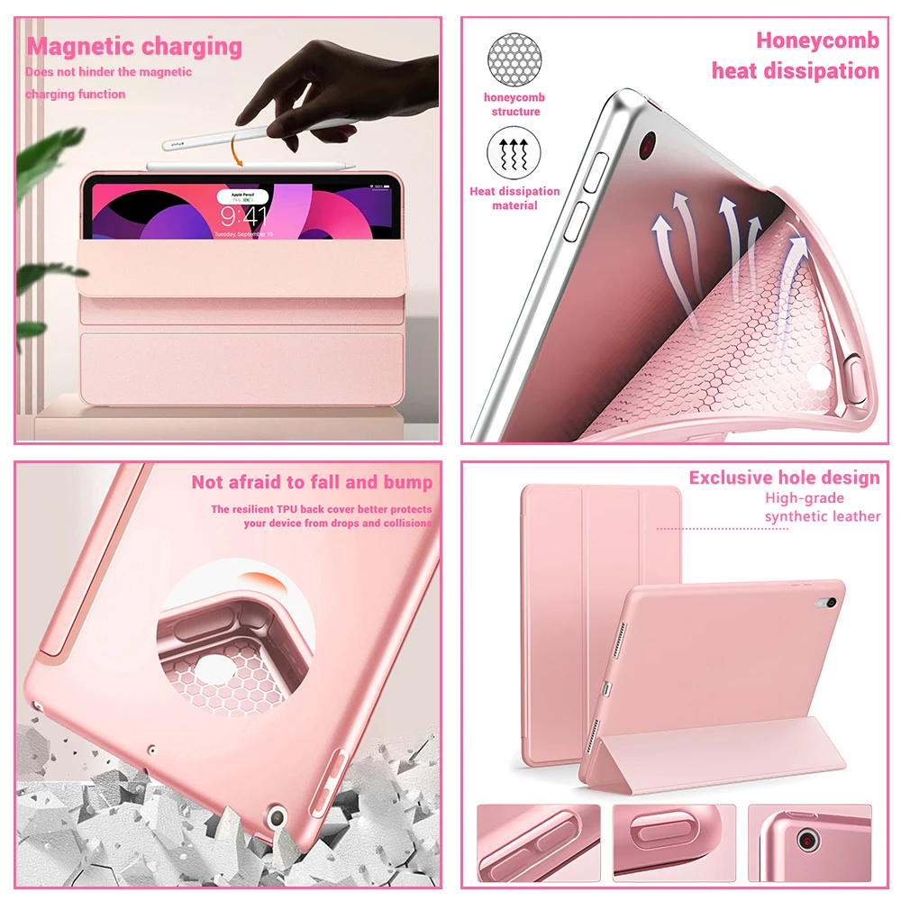 Kawai For iPad 6th Generation/ iPad 5th Gen 9.7 inch IPad Air 1 2 Case for IPad Pro9.7 2017 2018 ipad Air 5 Air 4 2022 10th 10.9