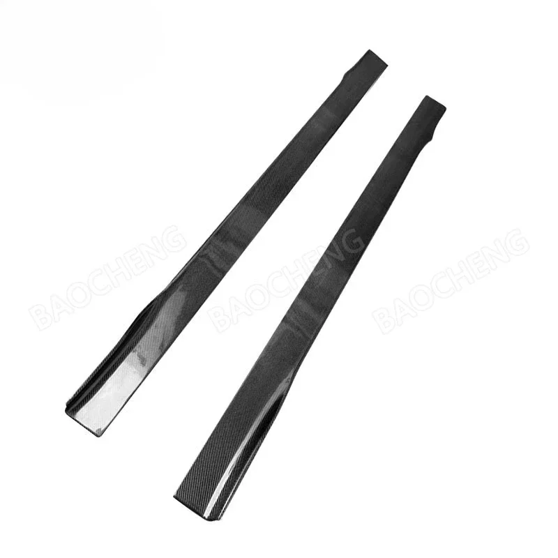 Carbon fiber car side skirt high quality carbon fiber Universal style  factory wholesale price manufacture