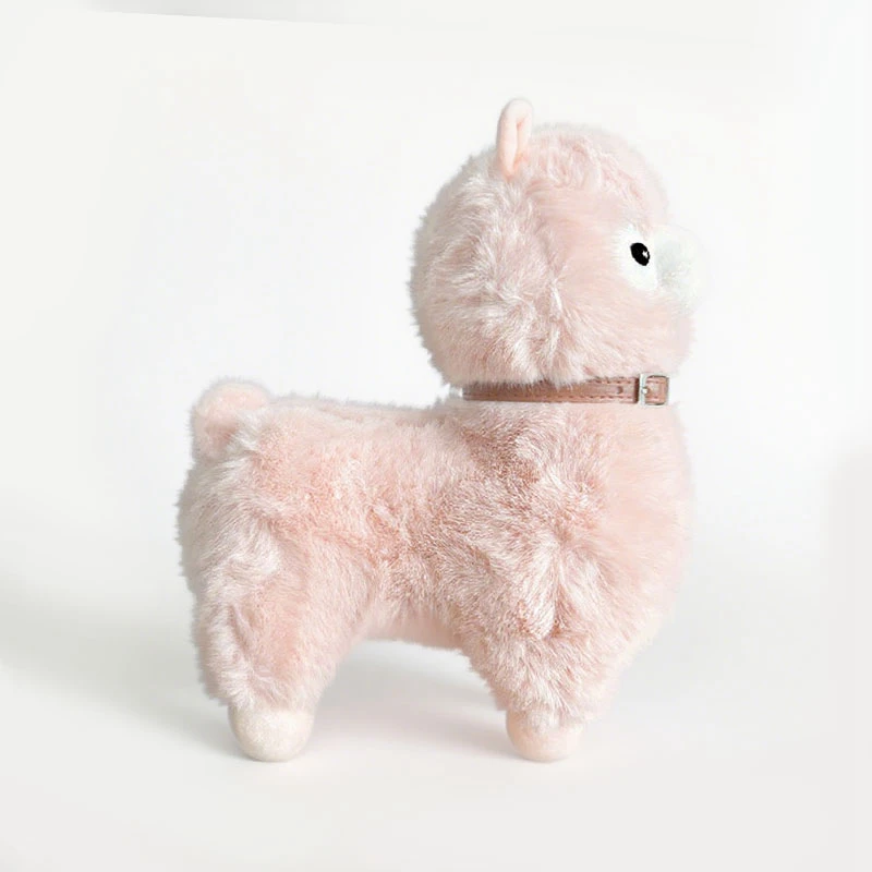 Lifelike Cute Fluffy Alpaca Plush Toy 26cm Stuffed Animal Alpaca Soft Doll Sheep Kids Toy Birthday Christmas Gift Room Decor