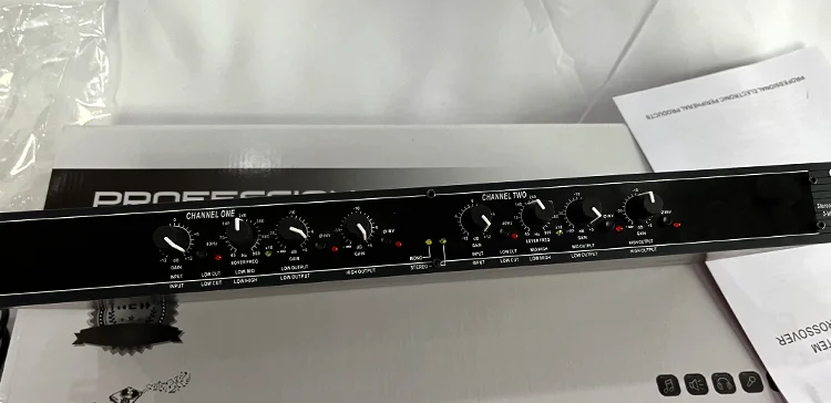 223XL Professional Feedback Canceller, Electronic Professional Sample Rate Dbx for Sound Graphics Equalizer