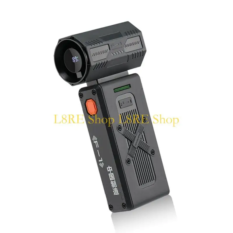 L8RE مركبة مروحة تبريد مروحة الهواء المنفاخ مريحة صغيرة محمولة مروحة 4000MAH مكتب مروحة صغيرة الجدول مروحة مناسبة للتخييم