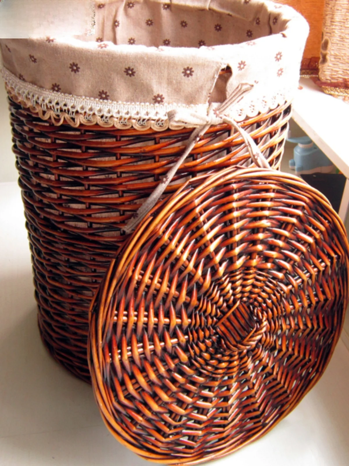 large-size-wicker-storage-basket-laundry-hamper-with-lid-toy-bucket-for-home-bathroom-and-hot-pot-restaurant-willow-woven-basket
