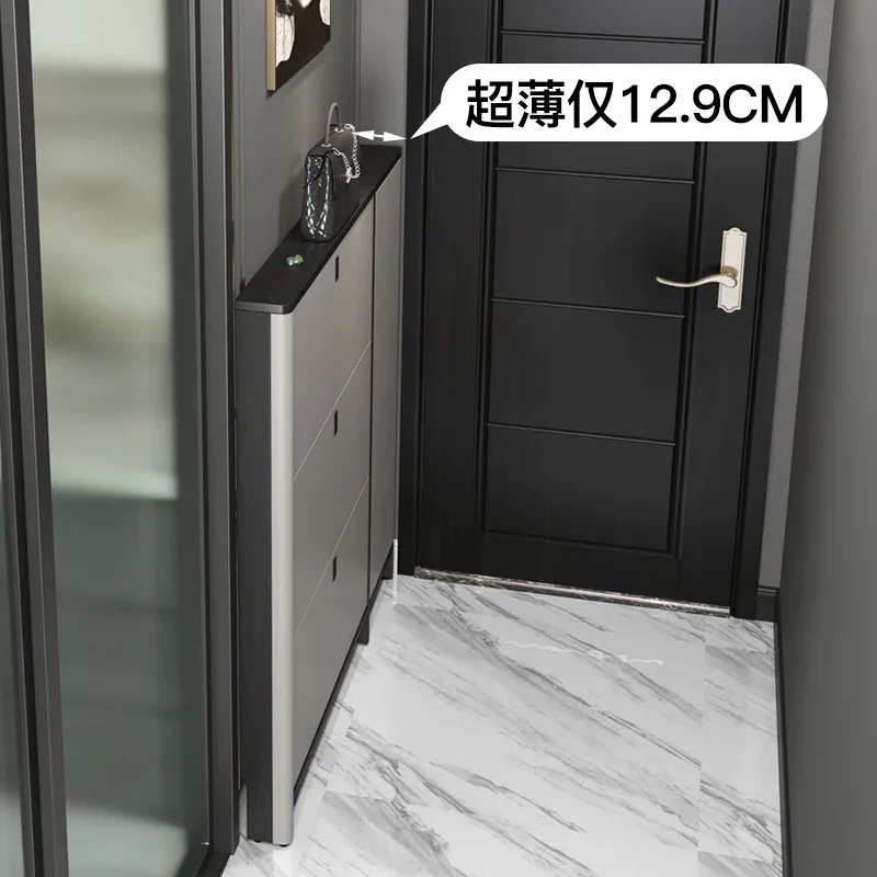Extremely narrow solid wood small apartment, simple cm at the entrance of the household and tipping bucket entrance.