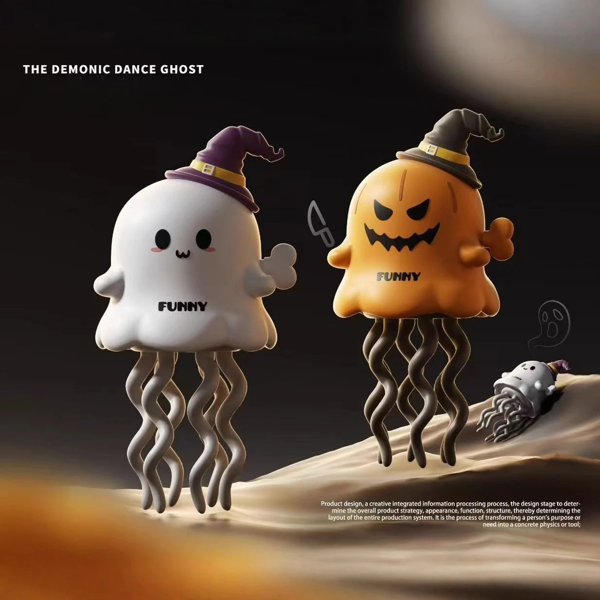 Halloween Christmas Wind Up Dancing Toy Mini No Battery Sliding Ghost Elk Cloud Kids Stress Relief Clockwork Party Favor Gift