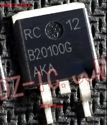 

Оригинальный 100% новый B20100G B20100 MBRB20100CTT4G MBRB20100CTT4 MBRB20100CT D2PAK 10 шт. ~ 50 шт.