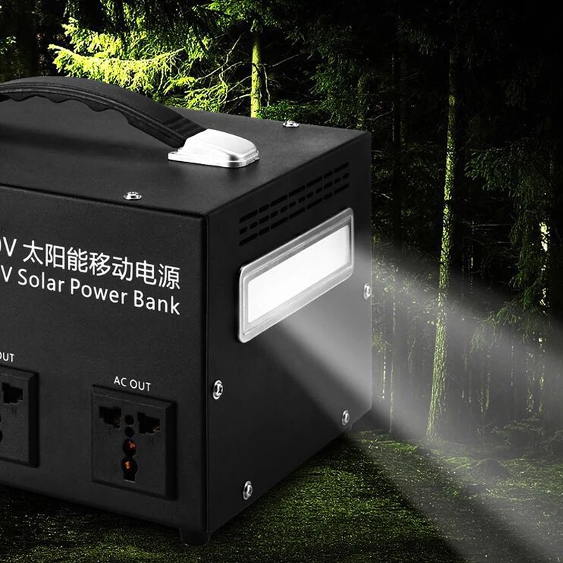 solar generator system household full set 220v photovoltaic power generation outdoor mobile power supply lithium battery battery