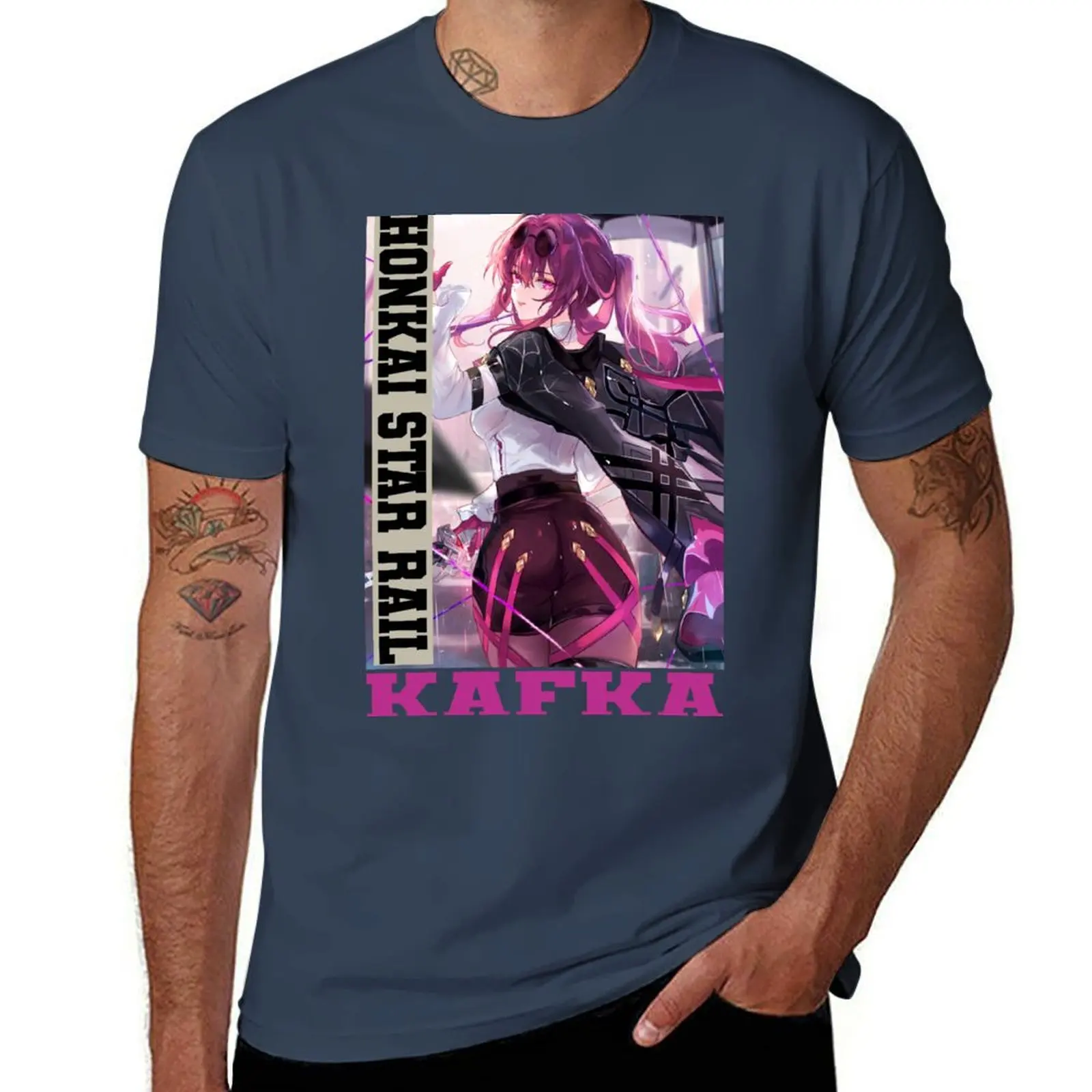 

Kafka - Honkai Star Rail T-Shirt Comfortable Daily Wear Tee