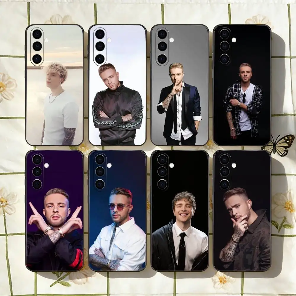 Egor K-Kreed S-singer Phone Case Black Silicone Soft For Samsung Galaxy A73,A72,A71,A70,A53,A52,A51