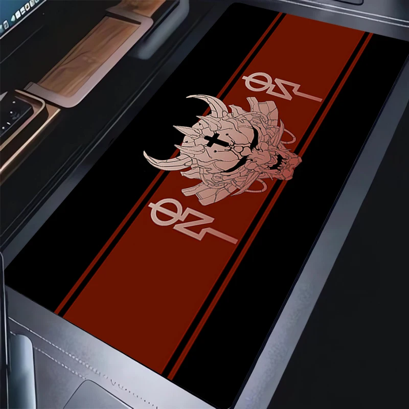 Mouse pad Demon Mask Computer Speed type carpet mat for esports player Laptop Rubber Anti Slip Keyboard Mousepad Office Desk Mat