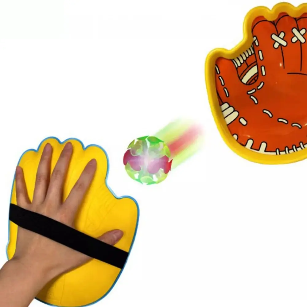 Catch Ball Toss Catch Game Set Gameplay Light-Up Ball Light-Up Suction Cup Balls Easy to operate Interactive Toy
