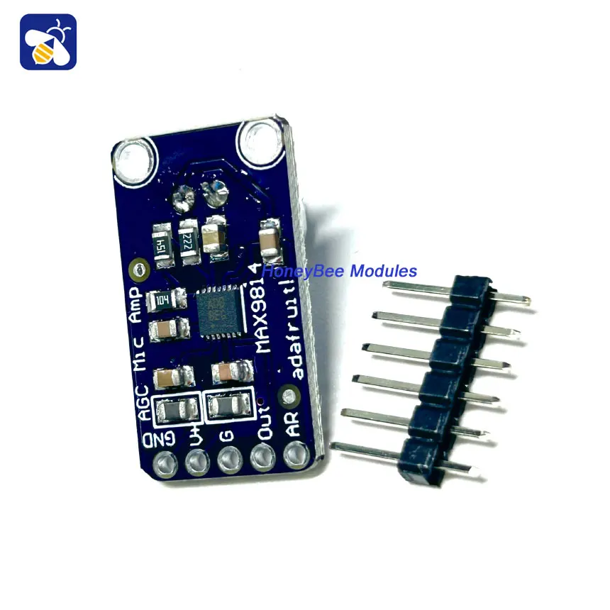 MAX9814 High Performance Microphone AGC Amplifier Module CMA-4544PF-W