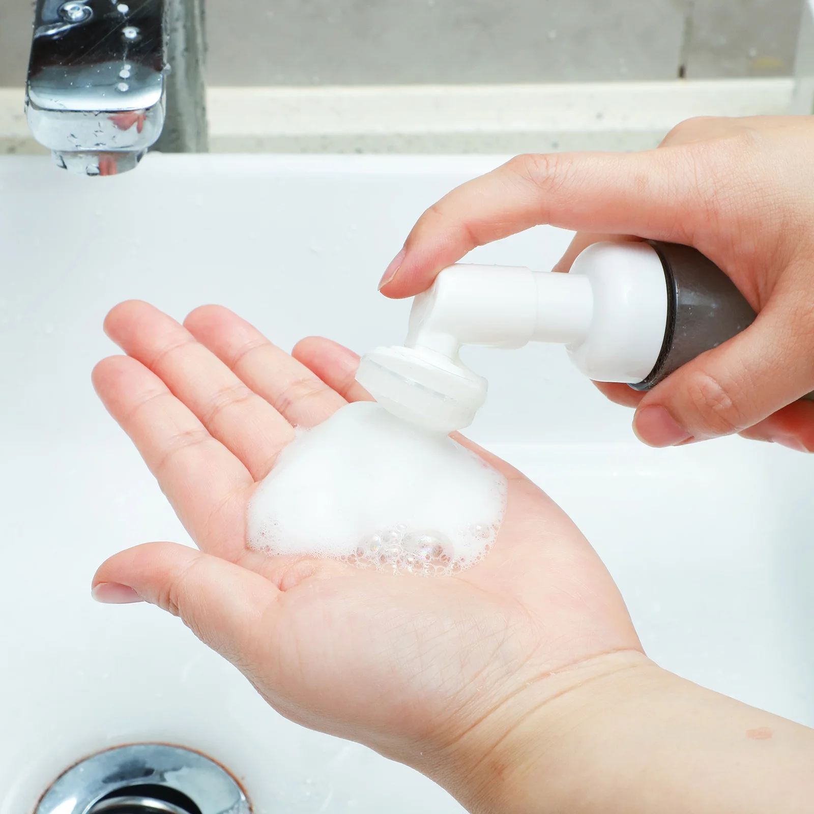 

6 pcs Foam Pump Bottles Refillable Travel Size Leak-Proof Durable Dispenser For Hand Soap Shampoo Cosmetics Skincare Liquid Foam