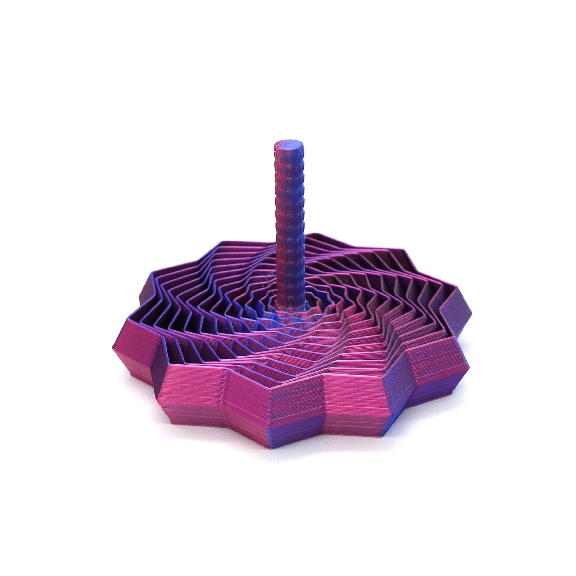 3D-printen ster visuele illusie opvouwbare kinderpuzzel speelgoed veelhoekige radijs toren spiraal driedimensionaal desktop klein speelgoed