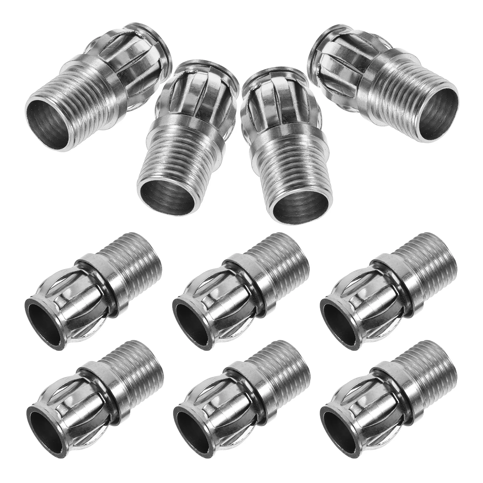 10 pçs g4 luminárias de ferragem da lâmpada m10 rosqueado metal soquete prendedor conexão confiável interior ao ar livre soquete g4