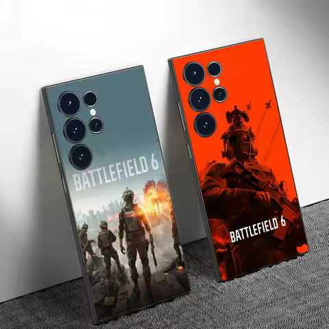Battlefields 6 Phone Case Phone Case For Samsung Galaxy S25 S24 S22 S23 Ultra S21 S20 Plus Frosted Full Soft Case