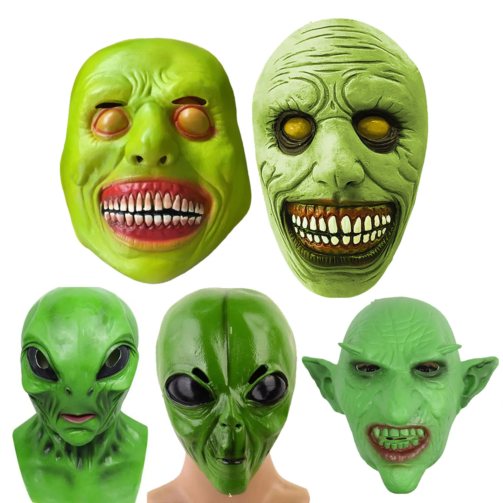 Halloween Alien Mas…