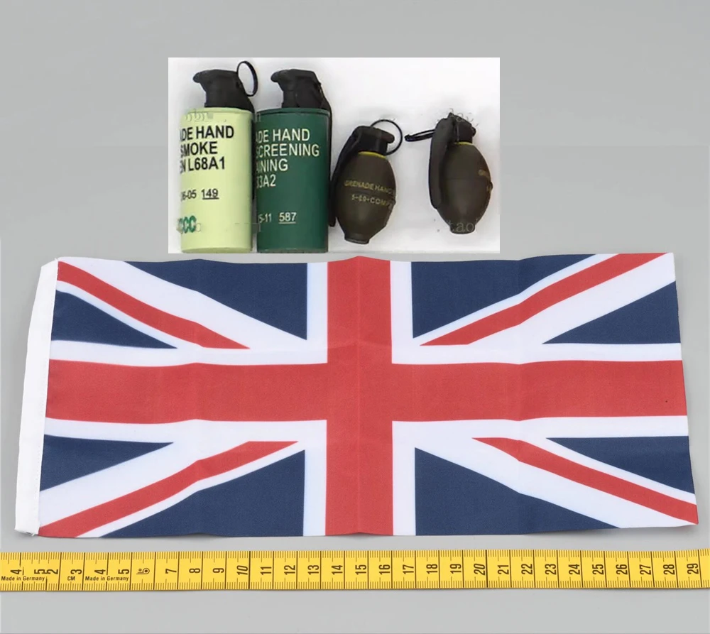 1/6 DAMTOYS DAM 78099 The British Soldier Doll Mission Unit Hang Chest Vest Bag Glove Toys Model For 12\