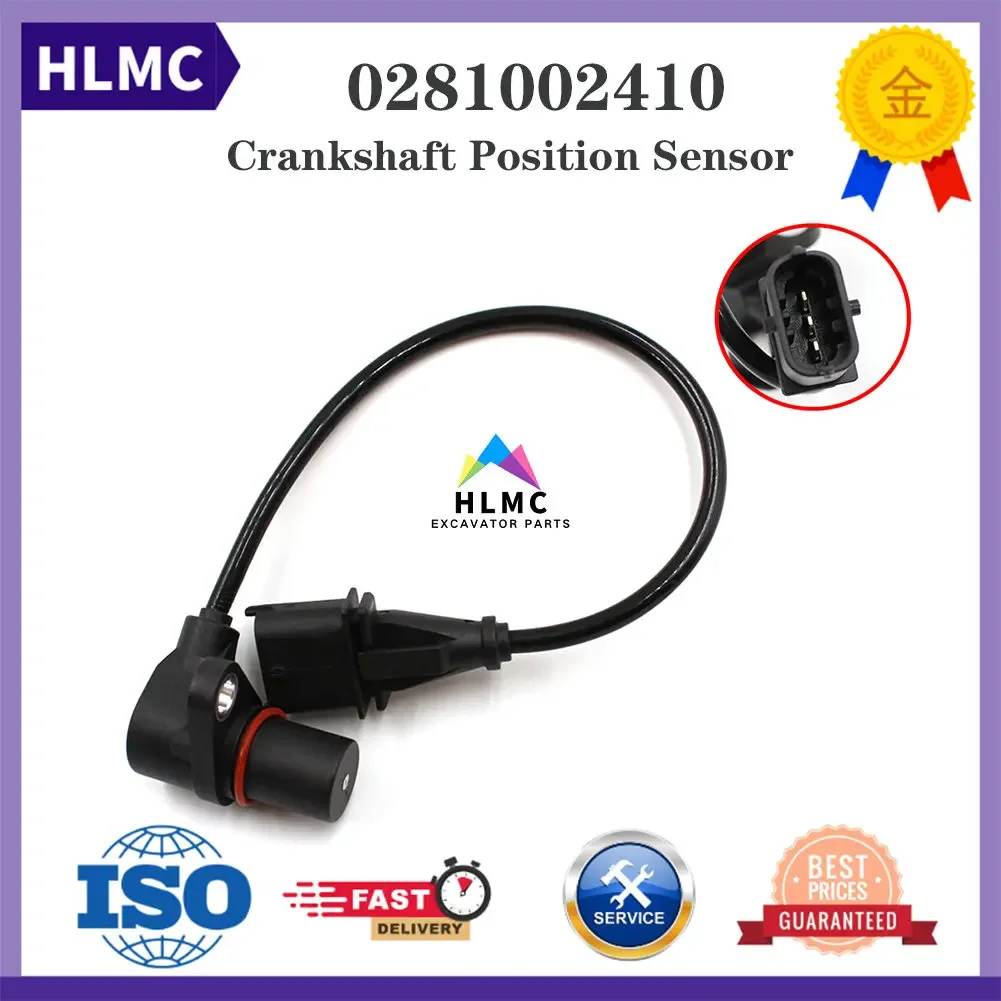 Crankshaft position sensor 0281002410 For Ford Cargo Iveco EuroCargo Tector W170B 4890189 Camshaft Sensor