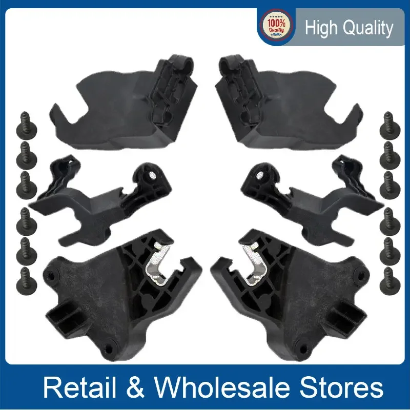 

Headlight Repair Kit Headlight Bracket Claw Car 4G0998121A 4G0998122A For Audi A6L C7 2016-2018 4G0 998 121 A / 122 A