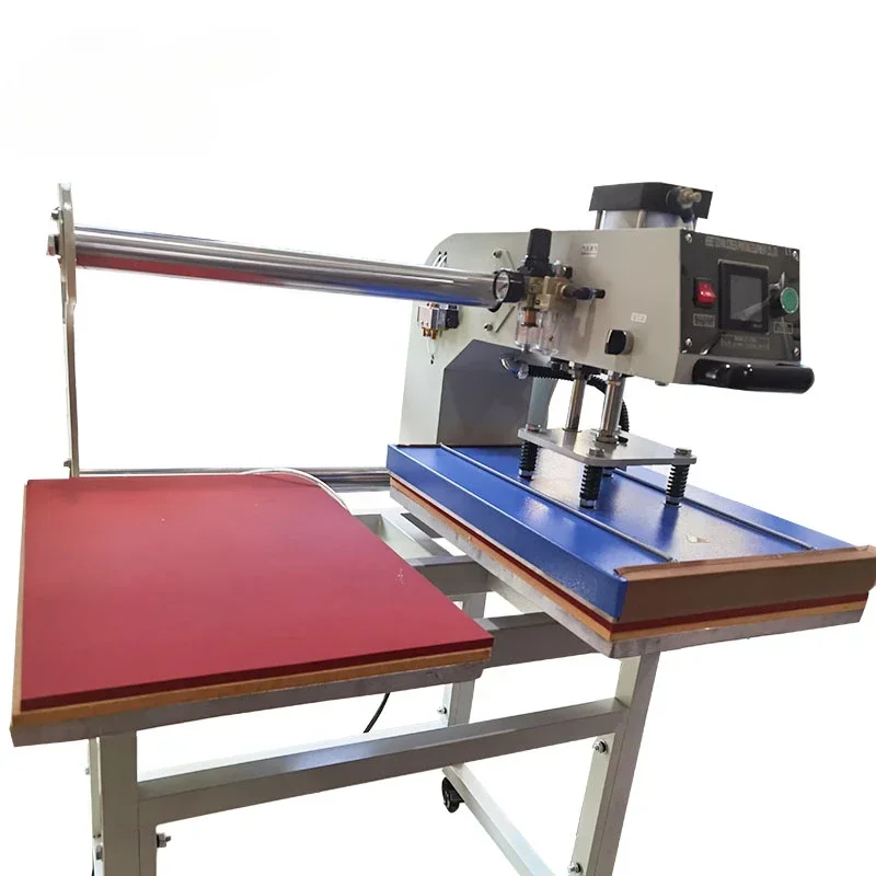 

Hot Sales Auto Open Dual Double Station Pneumatic Hydraulic Heat Press Machine 16 X 24 Slide Out 38x38 For Clothes T-shirt