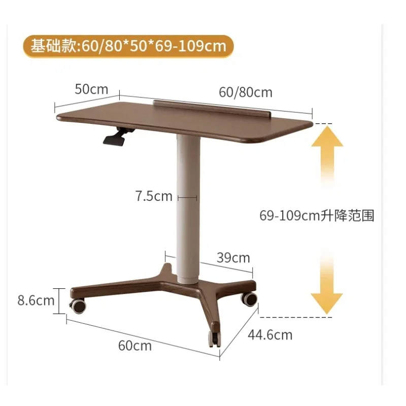 Scrivanie da camera tavolo Pliante Computer Motion Office Gaming Standing studio camera da letto letto regolabile in altezza muslimvania