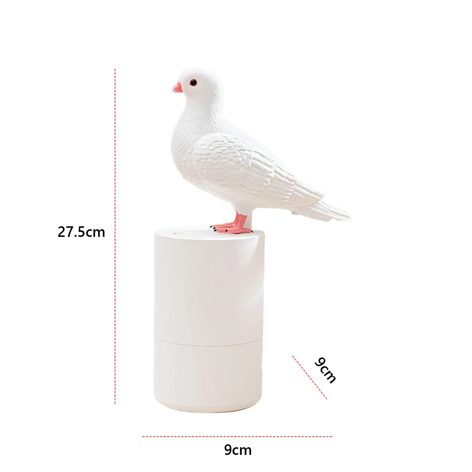 موزع صابون كهربائي أوتوماتيكي 300 مل، موزع صابون رغوي بدون لمس لحوض المطبخ والحمام