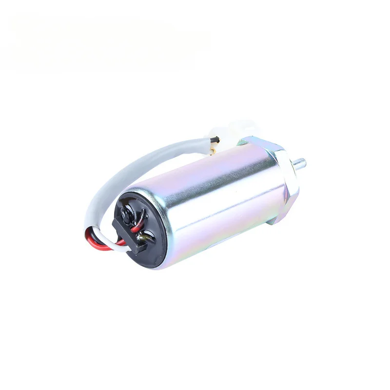EX50 EX55 EX60 EX75 EX70 Engine Stop Solenoid Valve 897329-5680, 12V 24V Flameout Switch for Excavator