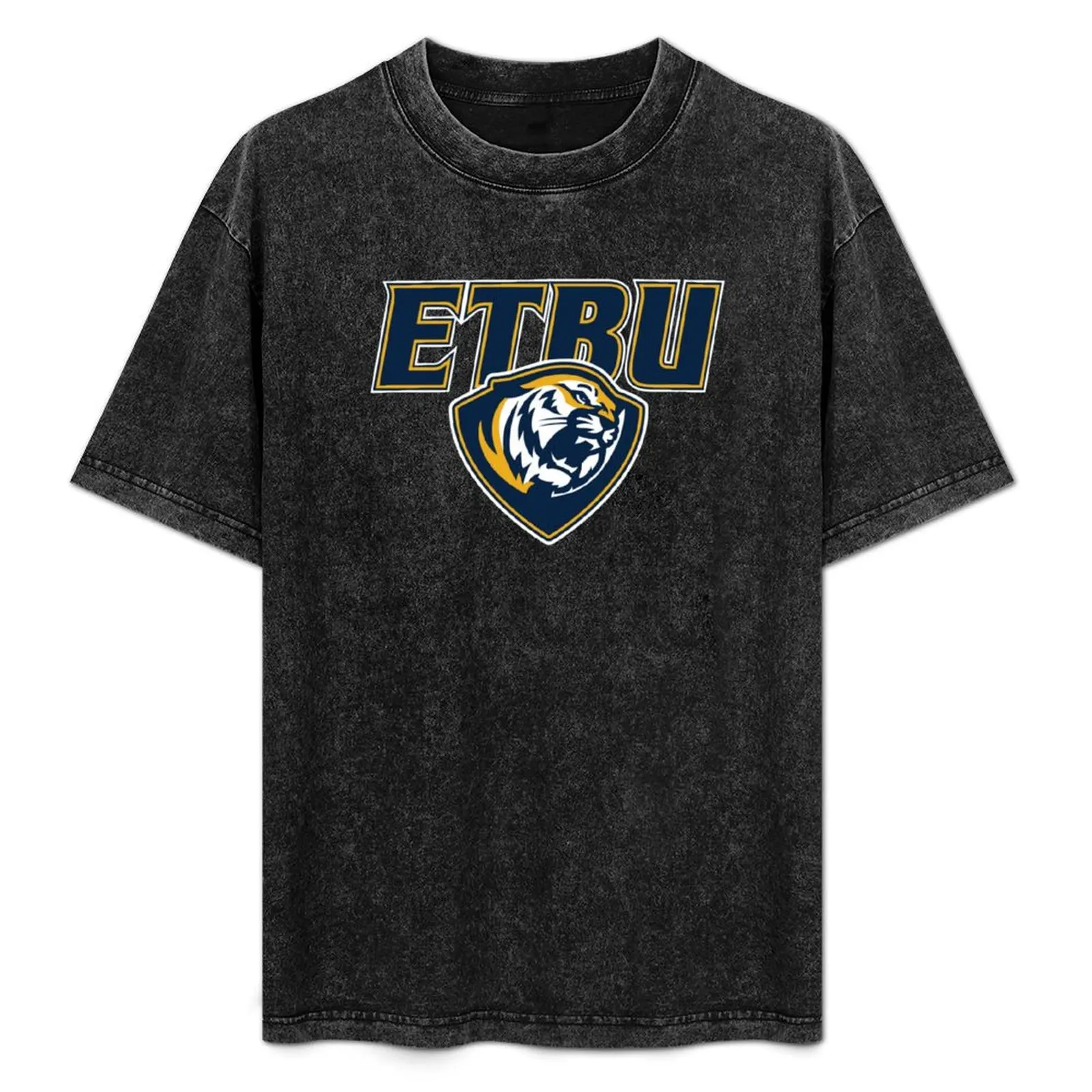 

East Texas Baptist University tigers T-Shirt oversizeds plus sizes funny shirt cotton cute clothes oversized t shirts for men