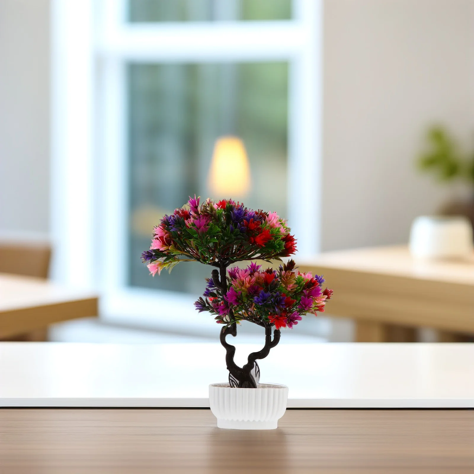 

Simulated Pine Bonsai Artificial Plant Small Fake Tree Plants Home Decoration Simulation Faux Pot Indoor Brazilian Wood Desktop