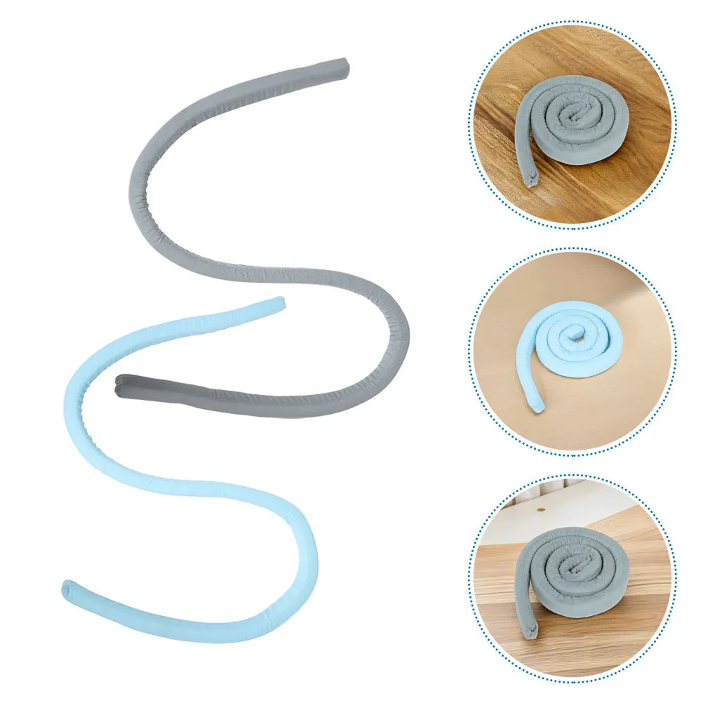 

2pcs Bed Gap Filler 200Cm/78.6" Long For King Mattress Headboard Soft Secure Fit Fill Seam Space Extension Edge Organizer